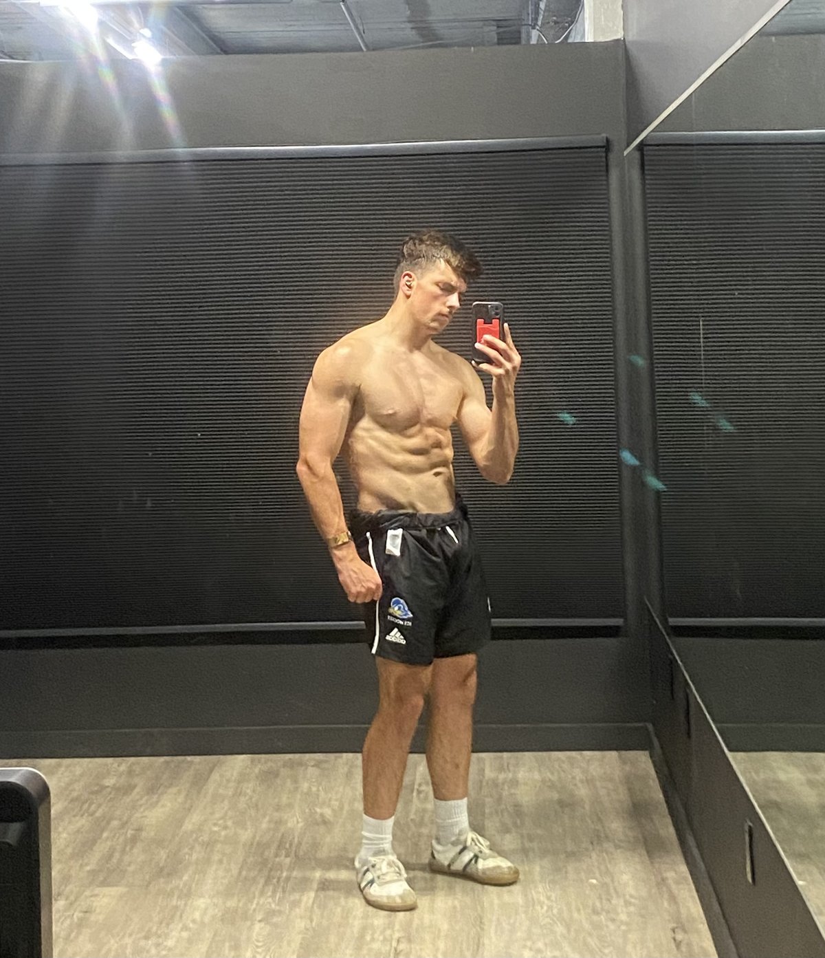 Ethan in the gym
